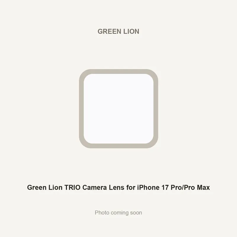Green Lion TRIO Camera Lens for iPhone 17 Pro/Pro Max