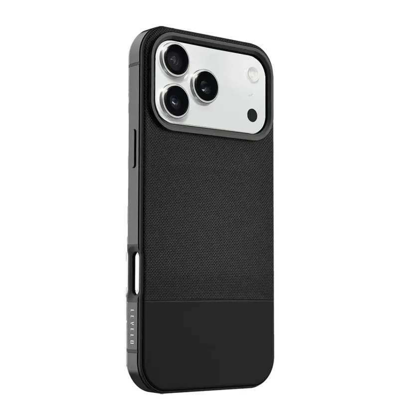 Levelo CUIR Leather Hybrid Case for iPhone 17 Pro Max