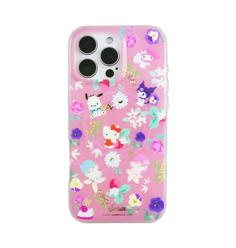 Sonix Hello Kitty & Friends Floral MagSafe Compatible Case for iPhone 16 Pro/Pro Max