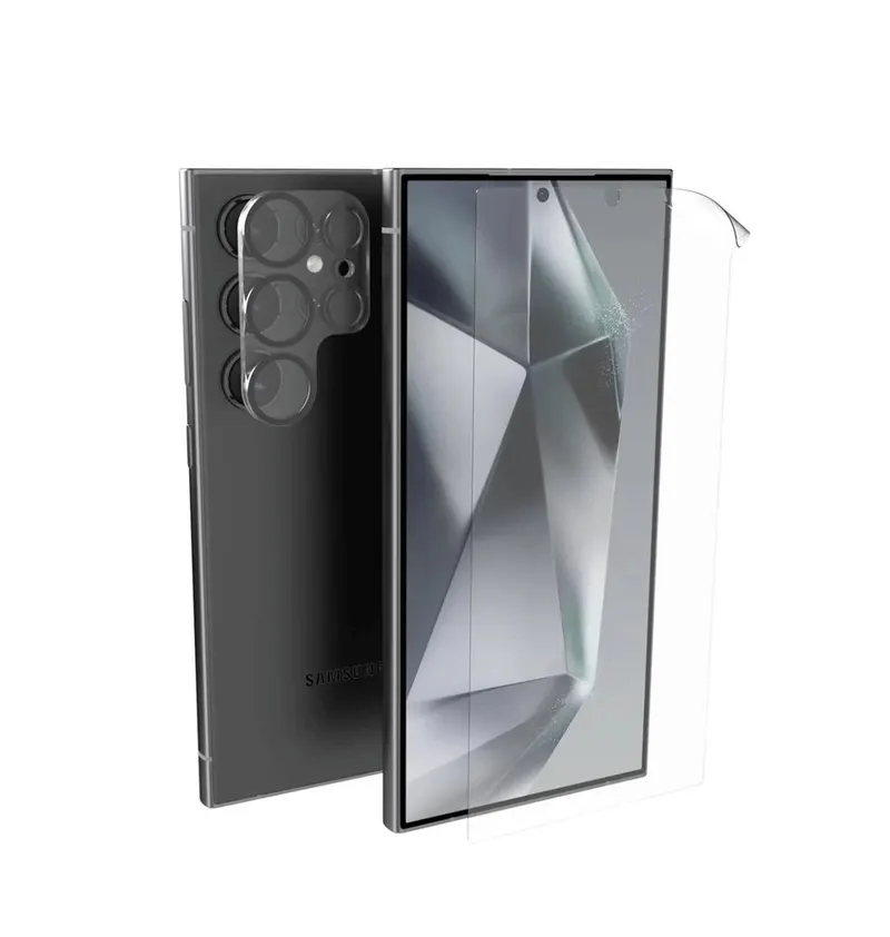 Tech21 ImpactShield Screen Protector With Camera Protector for Galaxy S24 Ultra