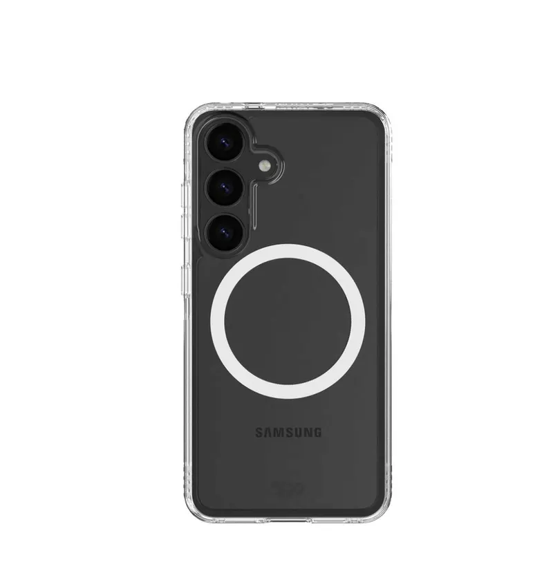 Tech21 EvoClear Case with Magnets for Galaxy S25