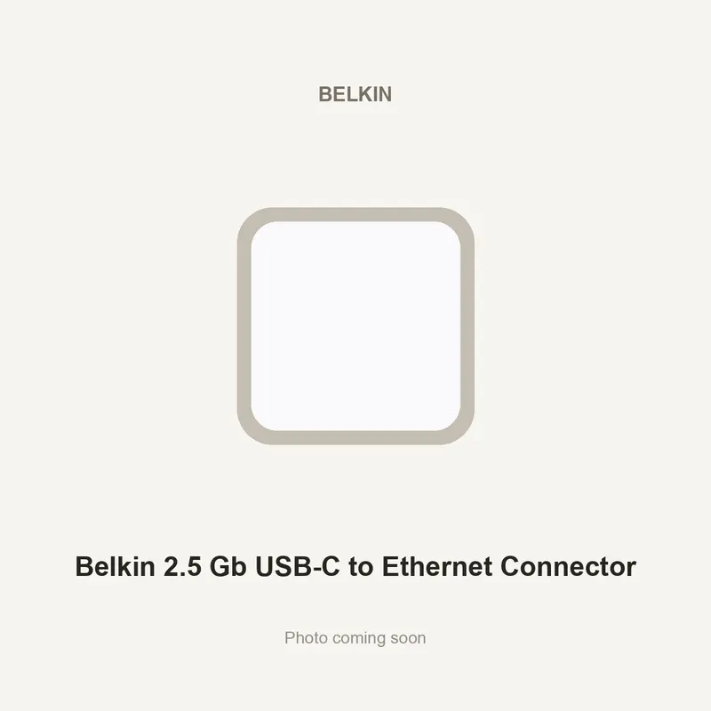 Belkin 2.5 Gb USB-C to Ethernet Connector