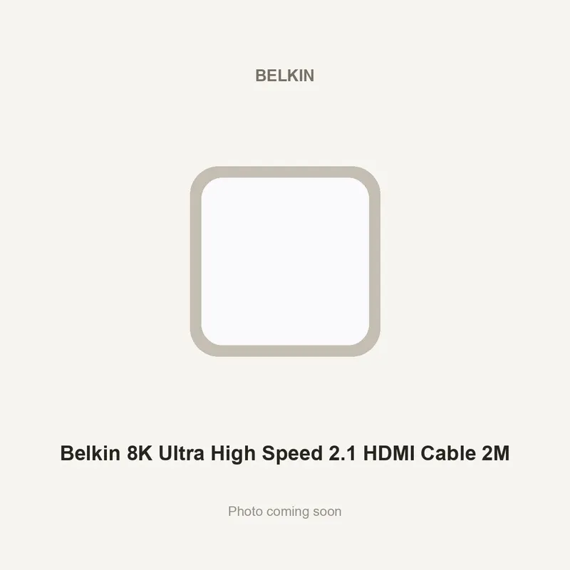 Belkin 8K Ultra High Speed 2.1 HDMI Cable 2M