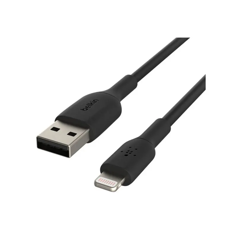 Belkin Lightning to USB-A PVC Cable Black