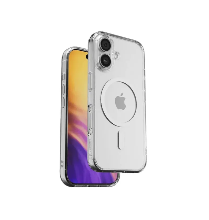 Blupebble Hybrid Crystal Clear with Magsafe compatible For iPhone 16 Series