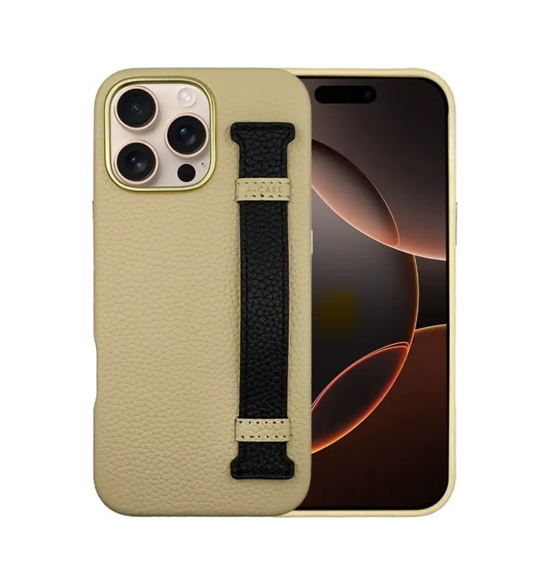 A-Case Amur Pro Leather Case for iPhone 16 Pro and Pro Max