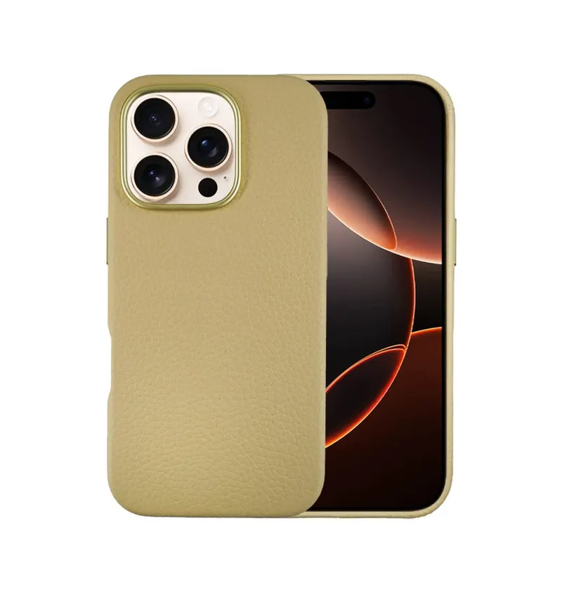 A-Case Amur Leather Case for iPhone 16 Pro and Pro Max