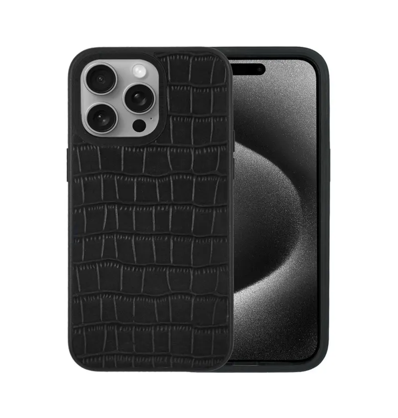 A-Case Javan Leather Case for iPhone 15 Pro and Pro Max
