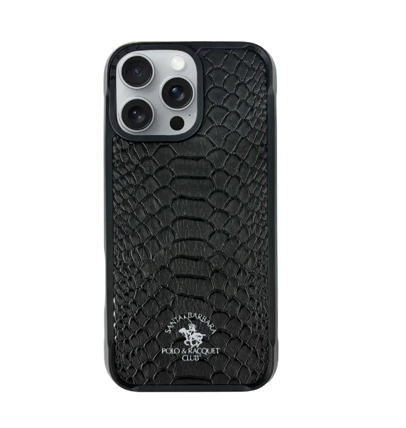 Santa Barbara Knight Series Leather Case for iPhone 16 Pro and Pro Max