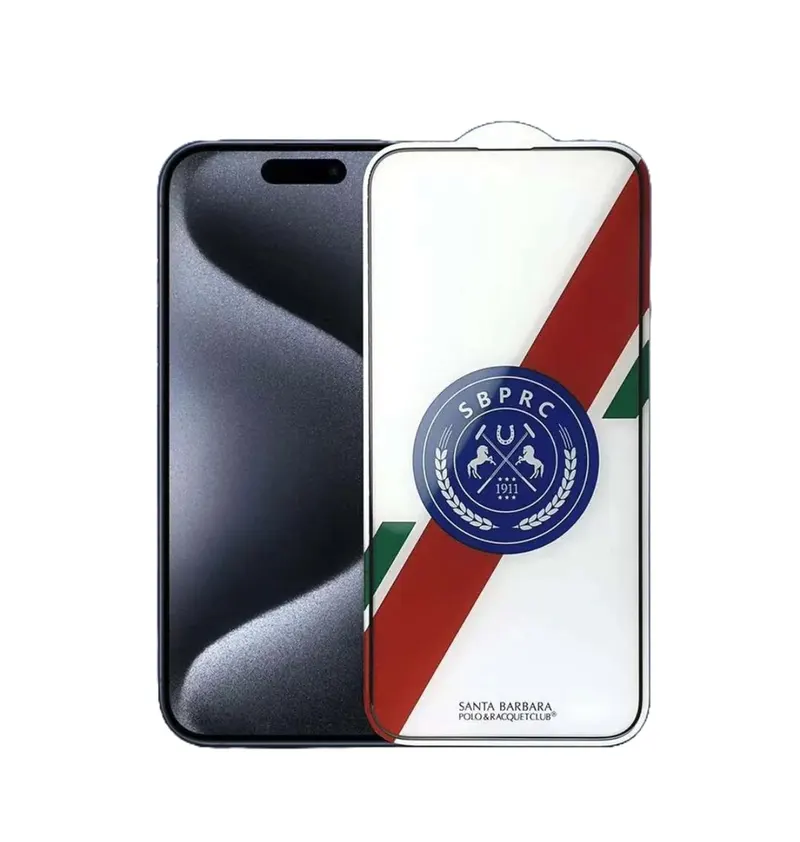Santa Barbara Tempered Glass for iPhone 15 Pro and Pro Max