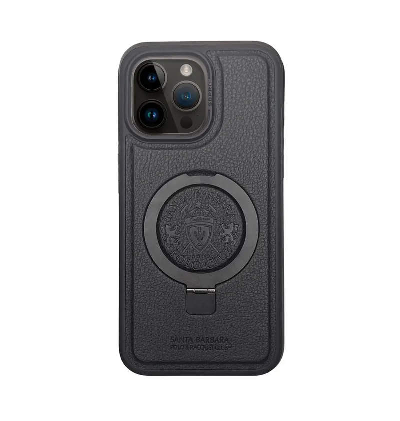 Santa Barbara Primo Series Genuine Leather Case for iPhone 15 Pro Pro Max