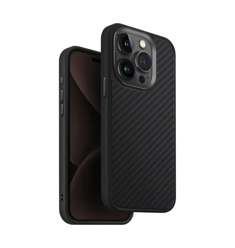 Uniq Keva MagClick Magnetic Charging Compatible Case for iPhone 15 Pro and Pro Max