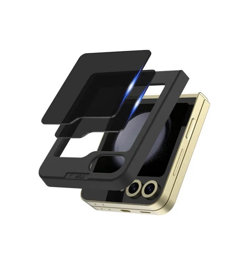 Araree Core Tempered Glass 2Pack Privacy for Samsung Galaxy Z Flip 6