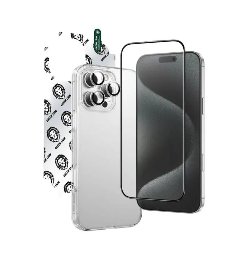 Green Lion 4 In 1 Defender Pack for iPhone 16