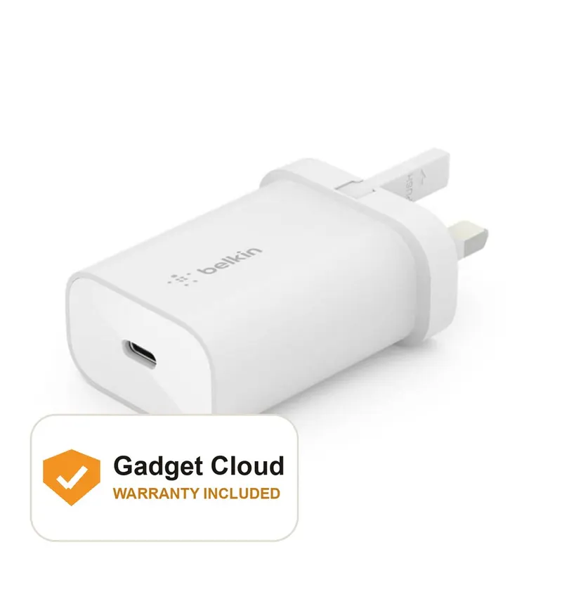 Belkin 25W USB C Wall Charger With PPS 3 Pin
