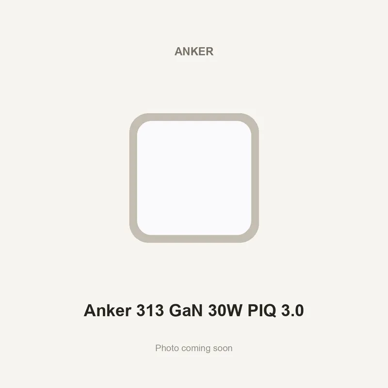 Anker 313 GaN 30W PIQ 3.0