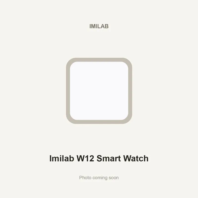 Imilab W12 Smart Watch