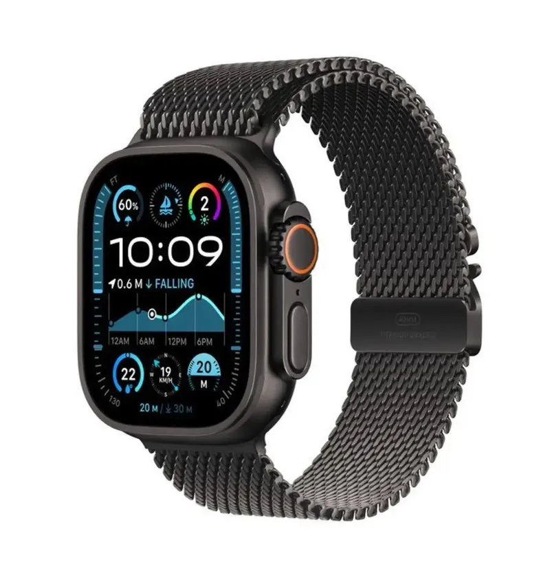 Apple Watch Ultra 2 with Titanium Milanese Loop 2024