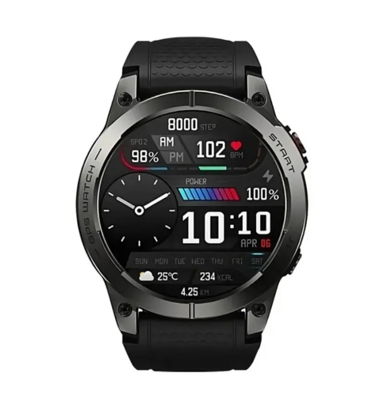 Zeblaze Stratos 3 GPS Smart Watch AMOLED Display
