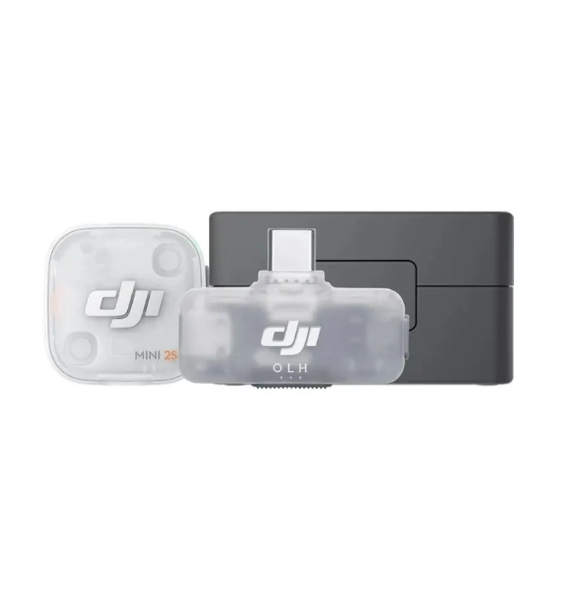 DJI Mic Mini 2S (1 TX + 1 Mobile RX + Charging Case)  Wireless Microphone