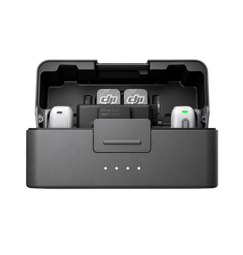 DJI Mic Mini 2 (2 TX + 1 Mobile RX + Charging Case) Wireless Microphone
