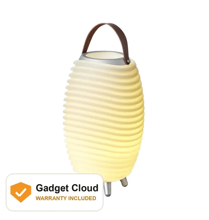 Kooduu Synergy Portable Bluetooth Speaker With Dimmable LED Lamp And Wine Cooler