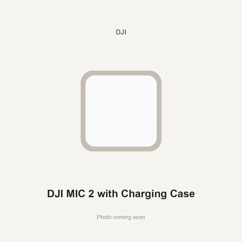 DJI MIC 2 with Charging Case