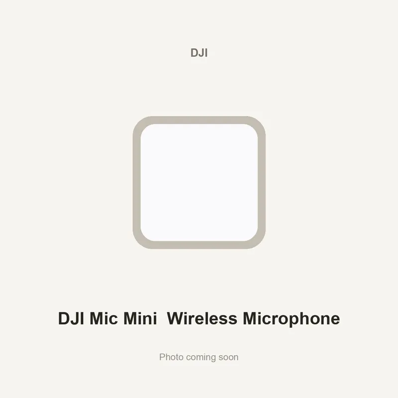 DJI Mic Mini  Wireless Microphone
