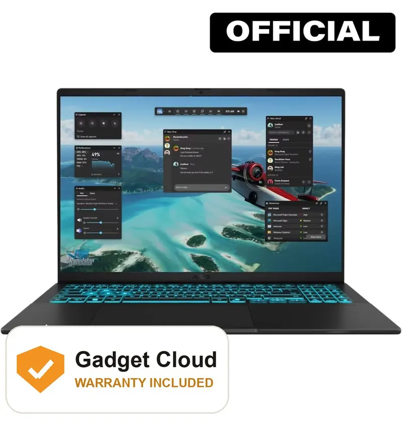 ASUS V16 V3607VH Core 7 240H NVIDIA GeForce RTX 5050 16" WUXGA Gaming Laptop
