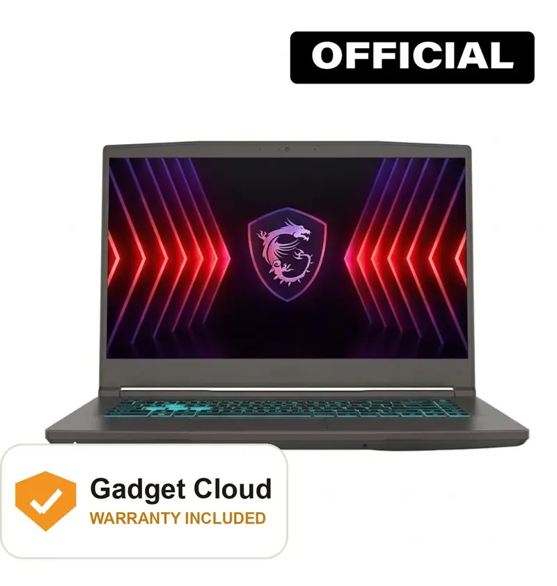 MSI Thin A15 B7UC 653XAE AMD RYZEN 7 7735HS NVIDIA RTX 3050 15.6" FHD Gaming Laptop