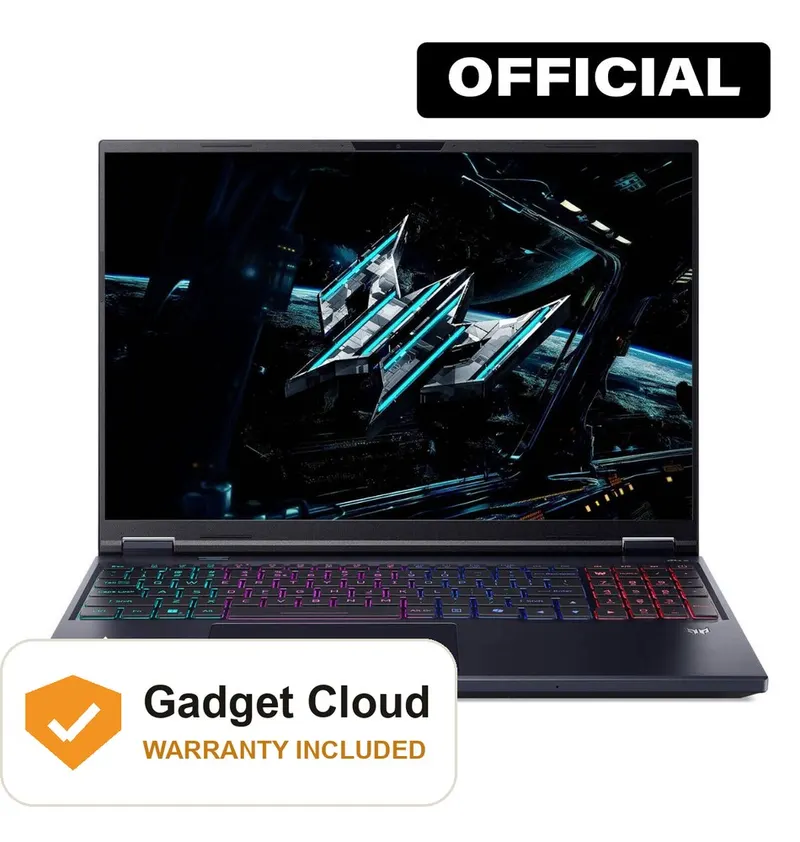 Acer Predator Helios Neo 16 PHN16 Intel Core Ultra 9 NVIDIA GeForce RTX 5070 16 WQXGA  Display Gaming Laptop