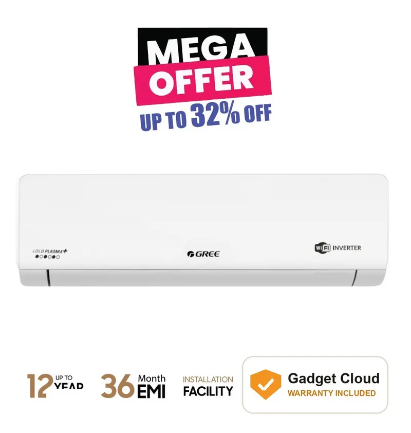 Gree GS-12XCOA1V Cosmo Inverter Air Conditioner 1 Ton