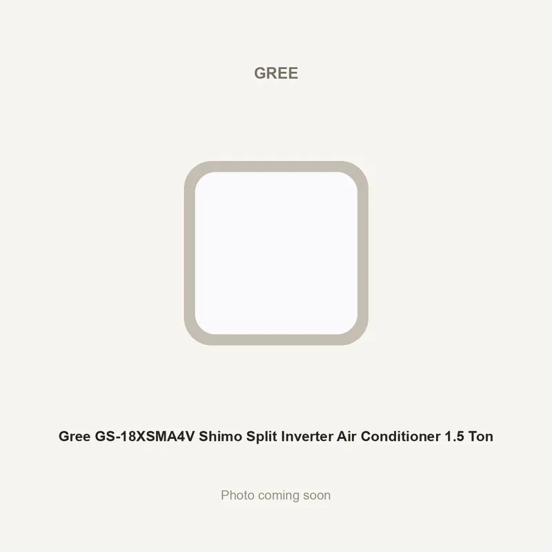 Gree GS-18XSMA4V Shimo Split Inverter Air Conditioner 1.5 Ton