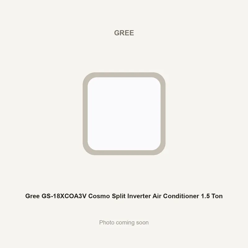 Gree GS-18XCOA3V Cosmo Split Inverter Air Conditioner 1.5 Ton