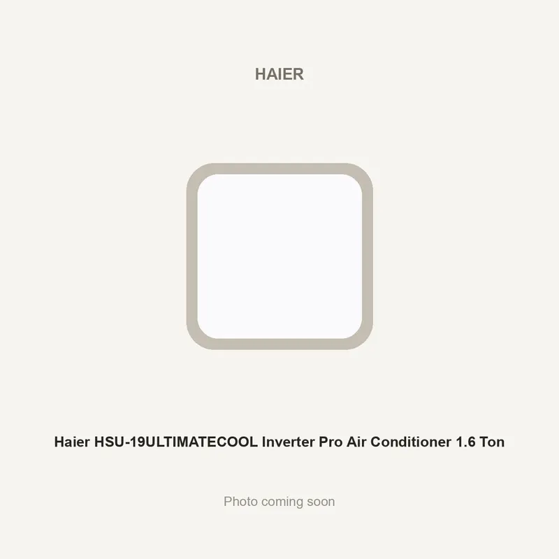 Haier HSU-19ULTIMATECOOL Inverter Pro Air Conditioner 1.6 Ton