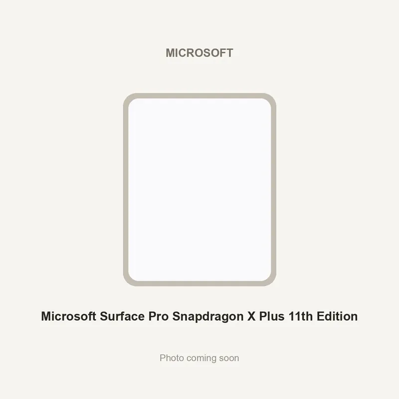 Microsoft Surface Pro Snapdragon X Plus 11th Edition