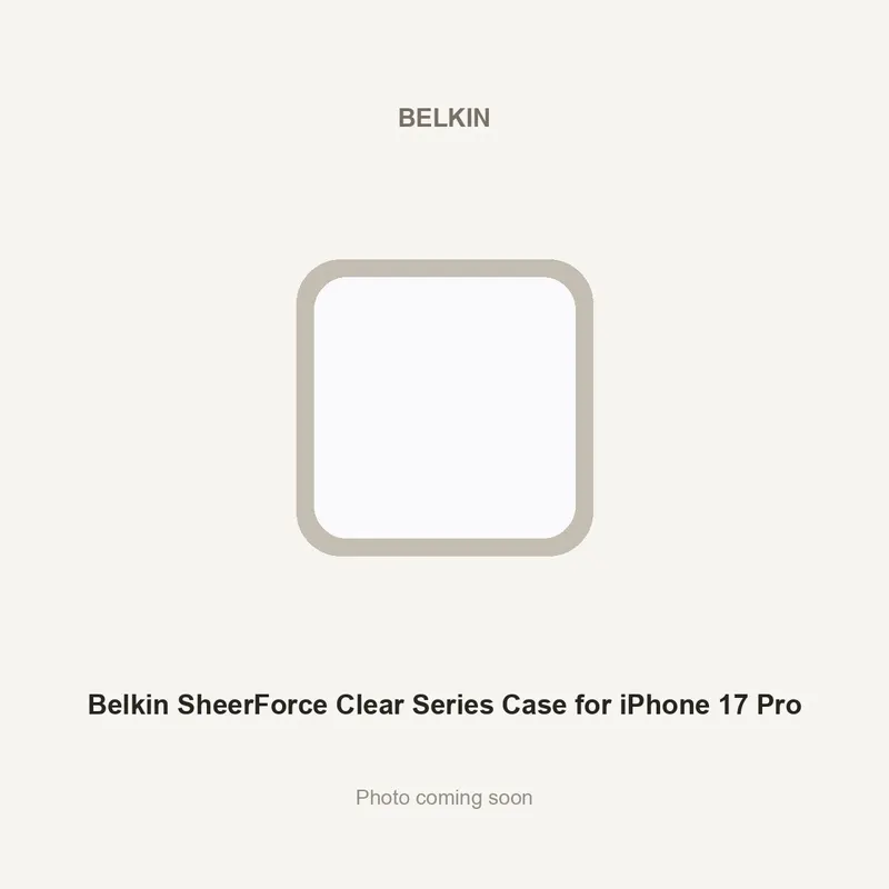 Belkin SheerForce Clear Series Case for iPhone 17 Pro