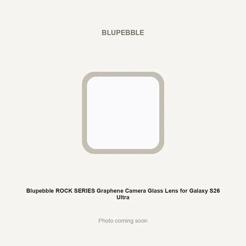 Blupebble ROCK SERIES Graphene Camera Glass Lens for Galaxy S26 Ultra