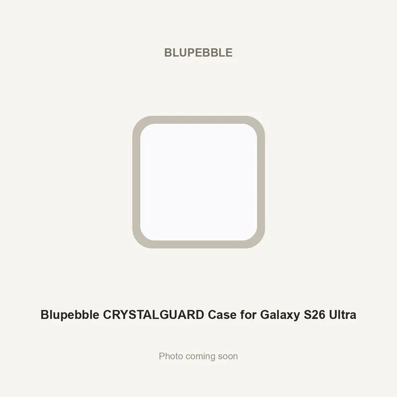Blupebble CRYSTALGUARD Case for Galaxy S26 Ultra