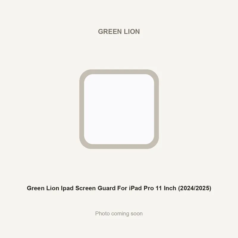 Green Lion Ipad Screen Guard For iPad Pro 11 Inch (2024/2025)