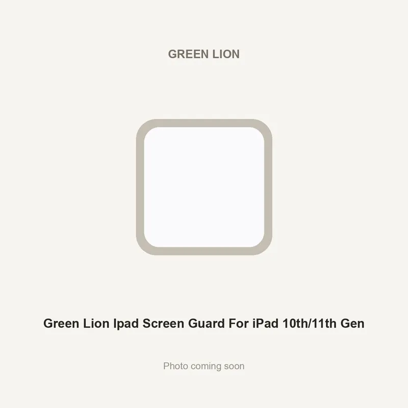 Green Lion Ipad Screen Guard For iPad 10th/11th Gen