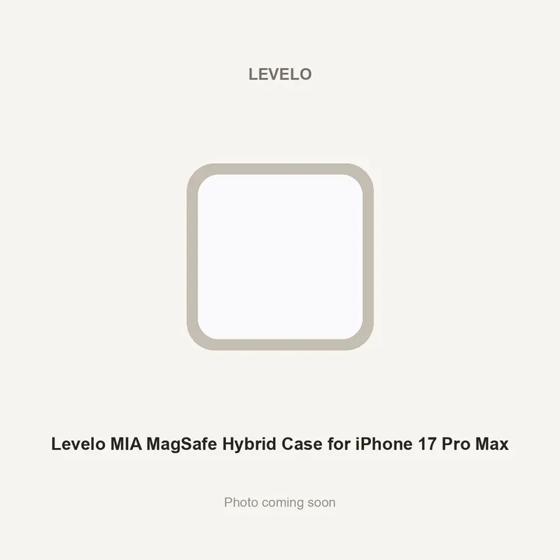 Levelo MIA MagSafe Hybrid Case for iPhone 17 Pro Max