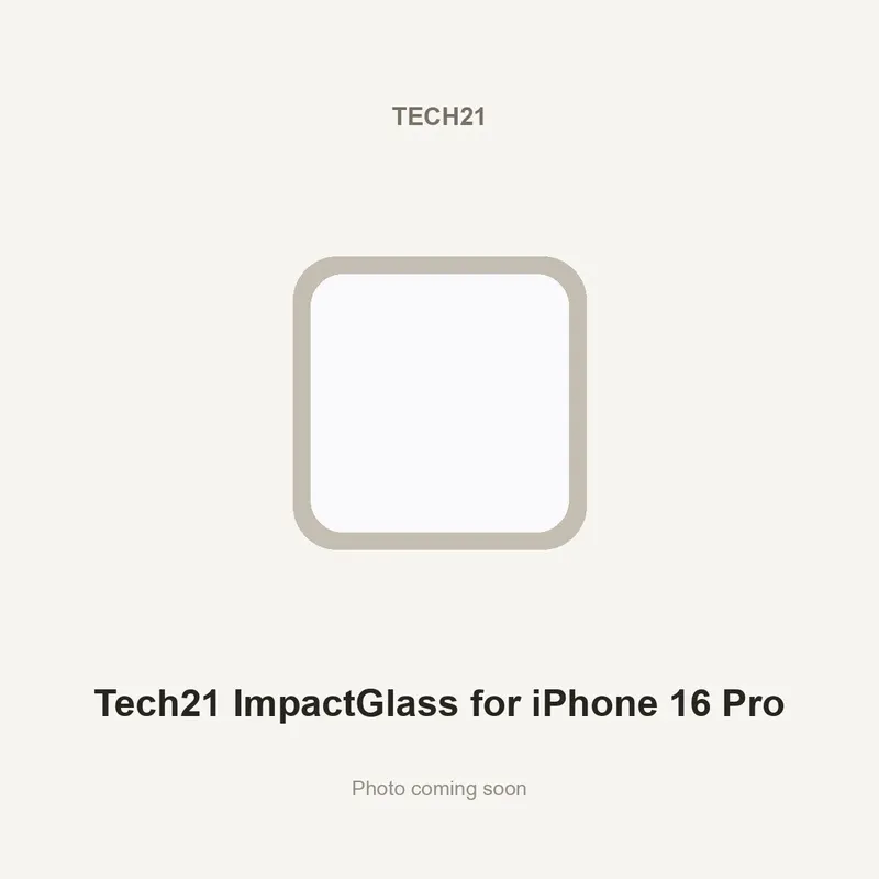 Tech21 ImpactGlass for iPhone 16 Pro